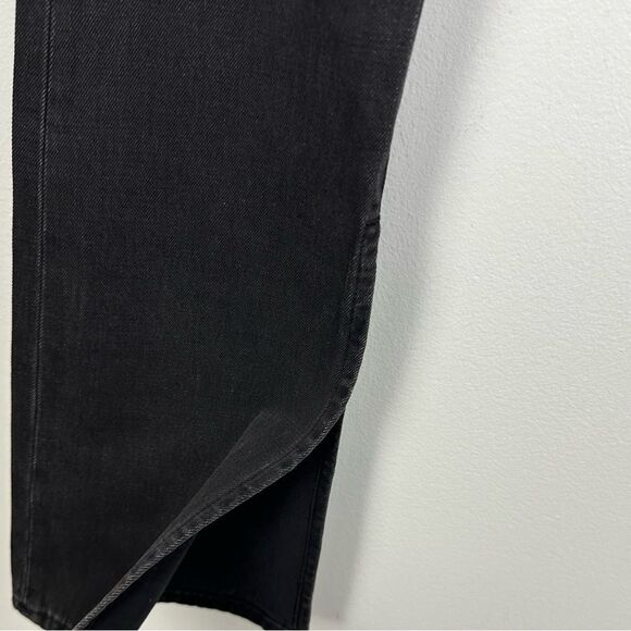 Pistola Alexa High Rise Slim Flare Slit Hem Black Jeans Women’s Sz 24 - Picture 7 of 9